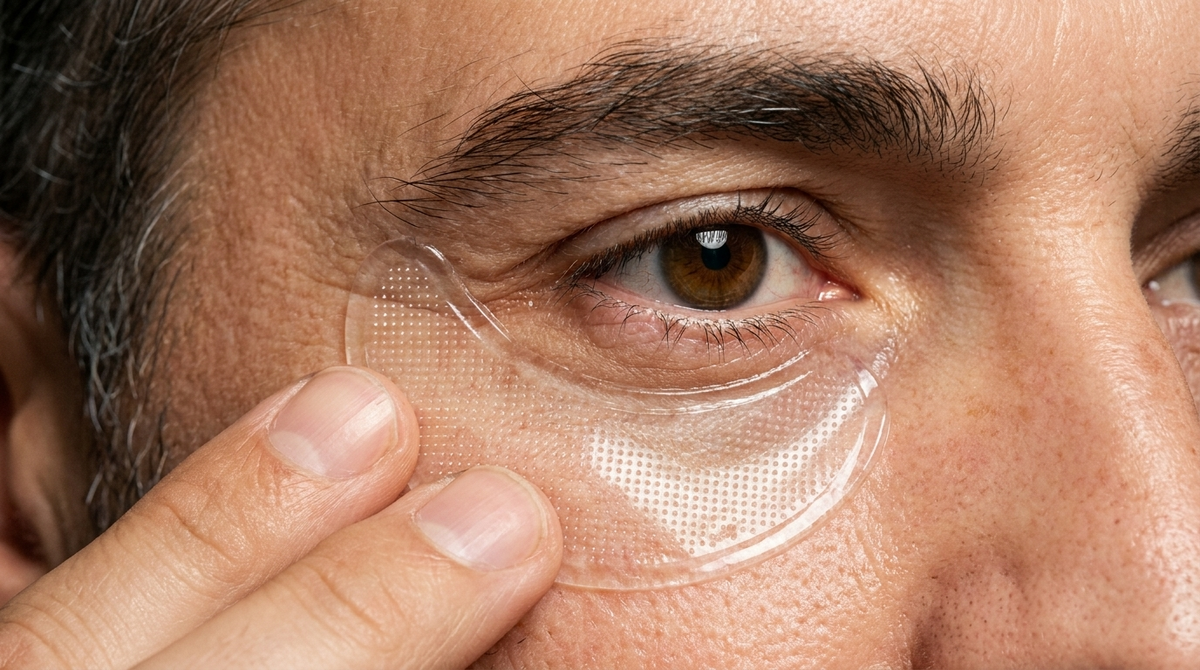 Bannière Sarveni patchs contour des yeux