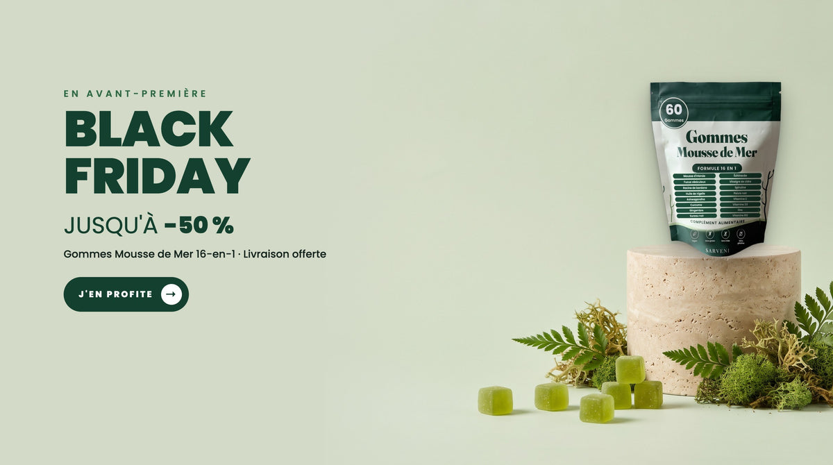 Black Friday Gommes Mousse de Mer 16-en-1, jusqu'à -50 %